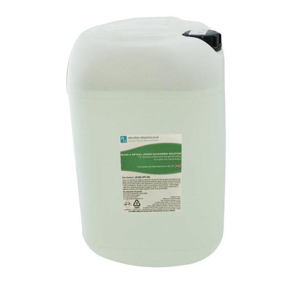 Allendale Ultrasonics Cleaning Solution Optical Ultrasonic Fluid US SO OPT 25L optical 25l