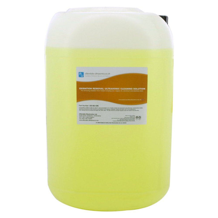 Allendale Ultrasonics Cleaning Solution Oxidation Ultrasonic Fluid US SO OXI 25L 10109 US SO OXI 25L MAIN