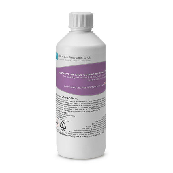 Allendale Ultrasonics Cleaning Solution Sensitive Metals Fluid US SO SEM 1L Web US SO SEM 1L Ultrasonic Cleaning Fluid