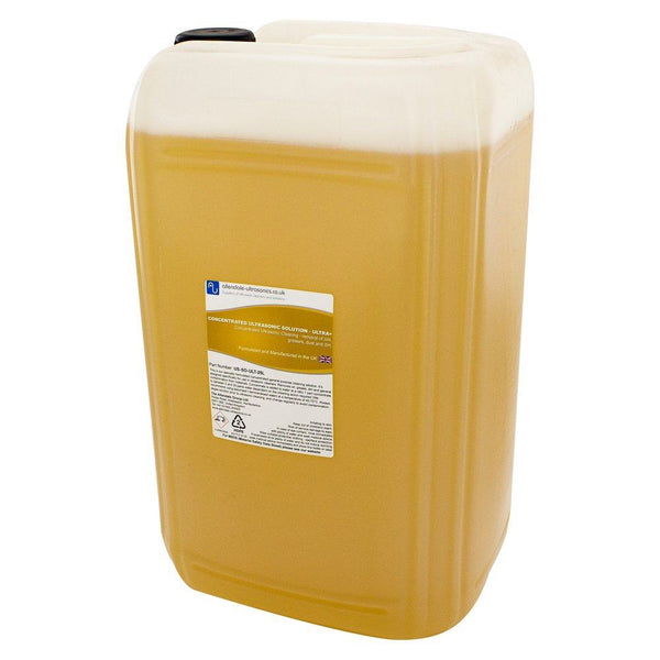 Allendale Ultrasonics Cleaning Solution Ultrasonic Fluid US SO ULT 25L 25 litre bottle of Ultra Plus