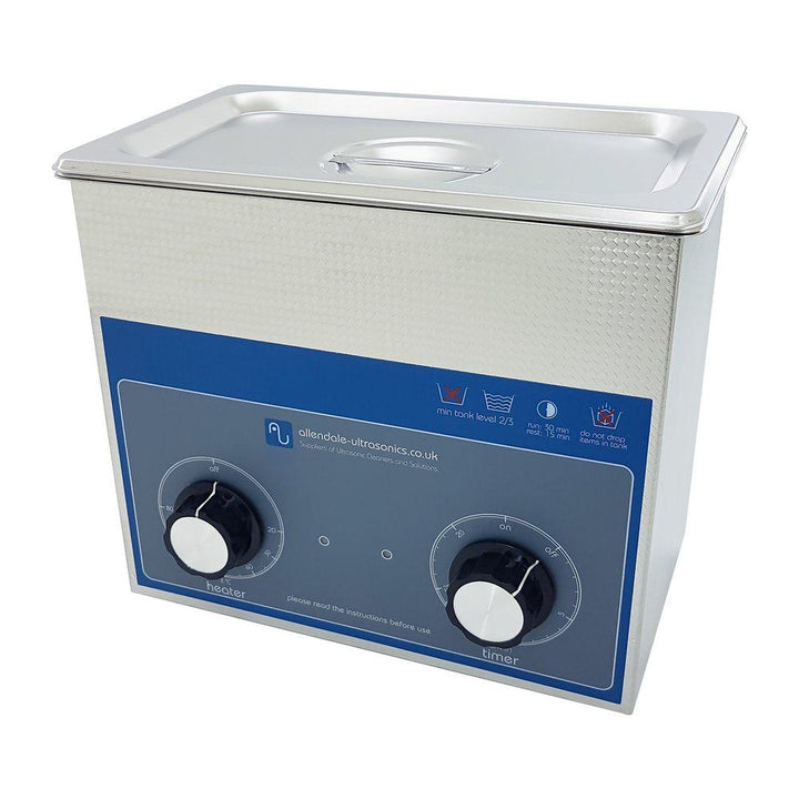 Allendale Ultrasonics Ultrasonic Cleaner Dial US CU BU 3L 10109 WEB US CU BU 3L Dial Ultrasonic Cleaner Front 1