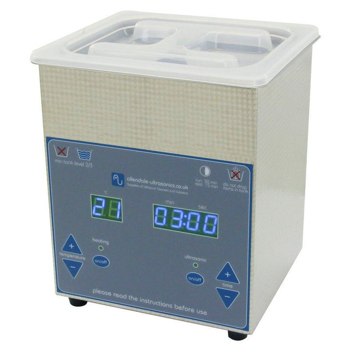 Allendale Ultrasonics Ultrasonic Cleaner Digital US CU DI 13L 109758 Allendale Ultrasonics US CU DI 1 3L 1 3 litre Ultrasonic Cleaner 2