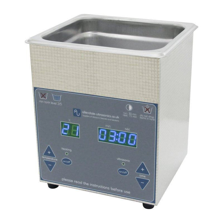 Allendale Ultrasonics Ultrasonic Cleaner Digital US CU DI 13L 109758 Allendale Ultrasonics US CU DI 1 3L 1 3 litre Ultrasonic Cleaner 3