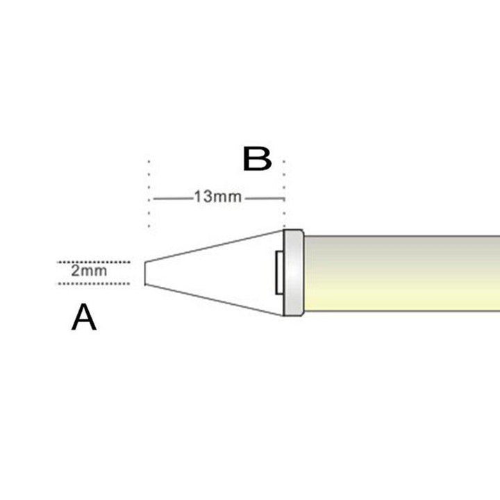 Aoyue SMD Hot Tweezer SI 950 1302 FT 950 1302 ft dimensions