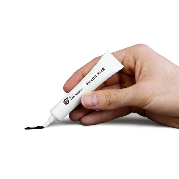 Bare Conductive Electric Paint SKU 0018 10109 SC BC EP 10ML IN USE