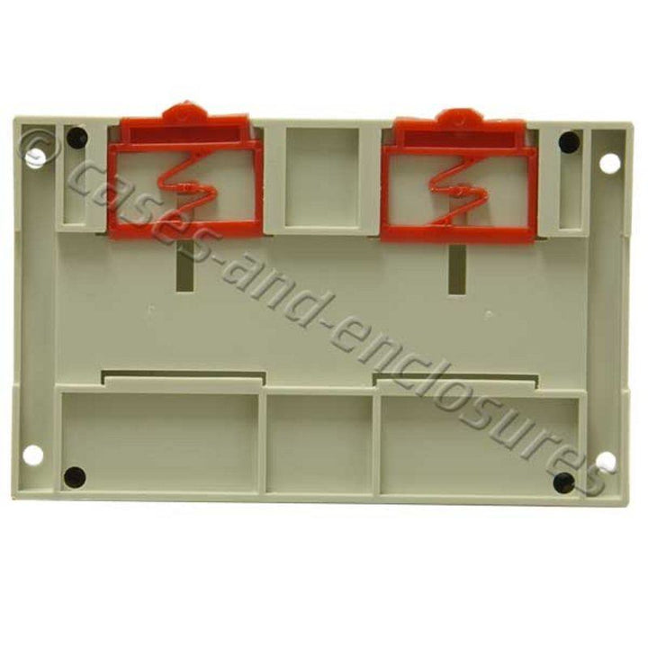 Cases and Enclosures Din Rail Enclosure EN DRE 14 23 Bottom view ABS Plastic Din Rail Enclosure EN DRE 14 23