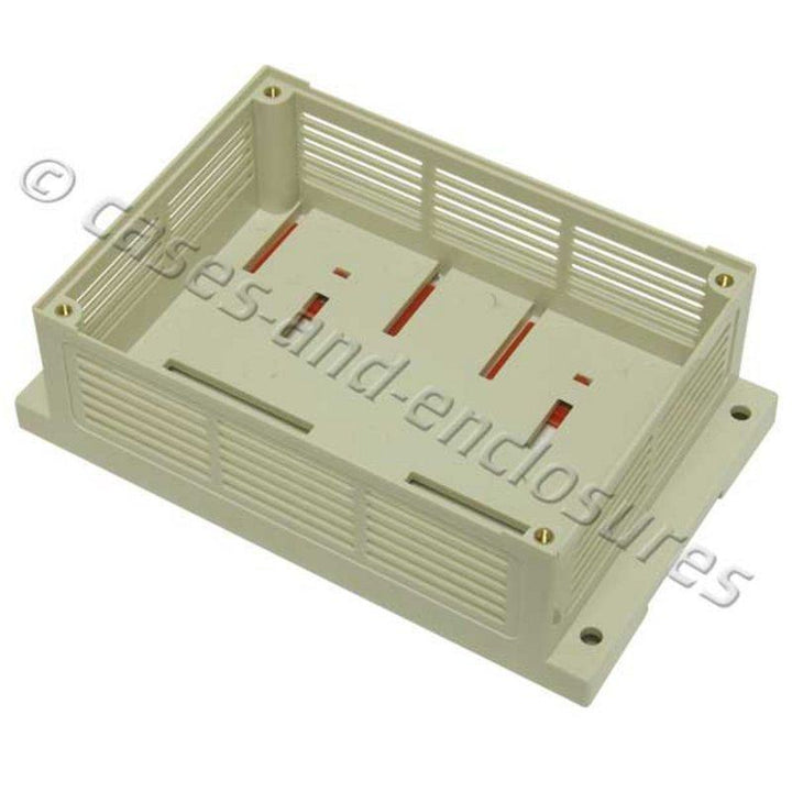 Cases and Enclosures Din Rail Enclosure EN DRE 14 23 open ABS Plastic Din Rail Enclosure EN DRE 14 23