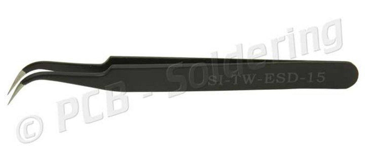 PCB Soldering ESD Safe Tweezer SI TW ESD 15 10109 SI TW ESD 15 TEXT