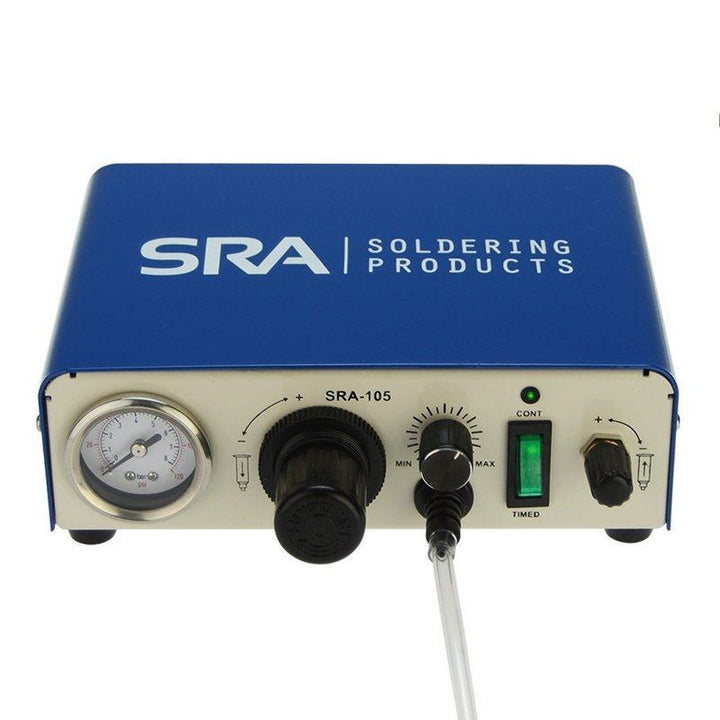 SRA Solder Fluid Dispenser SC SRA APPLSRA105 220V electronically operated precision fluid dispenser with controlled timer SC SRA APPLSRA105 220V